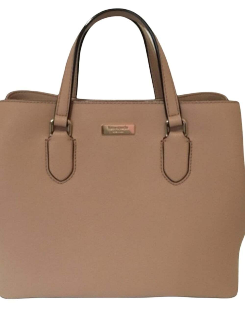 Kate Spade Laurel Way Evangelie Leather Crossbody Satchel Tan
